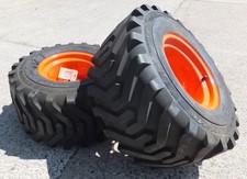 Pair Of Rear Wheels With Tyres (26x12-12 OTR) Fits Kubota "BX2350D"