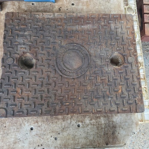 Cast iron manhole - iron,
