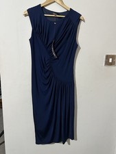 Phase Eight Navy Blue Gathered