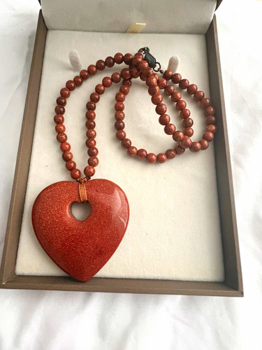 Lola rose red brown goldstone - lola, red/brown