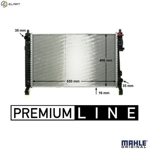Radiator engine cooling 661 - cooling, cr