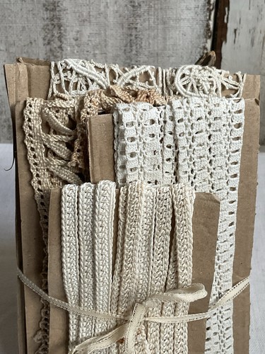 Antique laces vtg - antique, bobbin