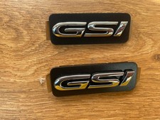 Pair of Opel Astra GSi Badge