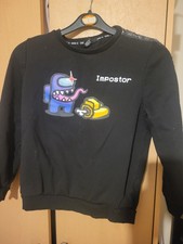 Imposter Among Us Kids Jumper Sweatshirt Size 11-12 Years 152 Cm Boys Girls Used