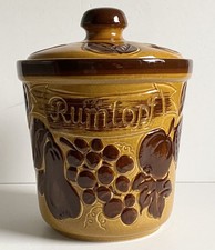 RUMTOPF RUM POT JAR SIZE BROWN