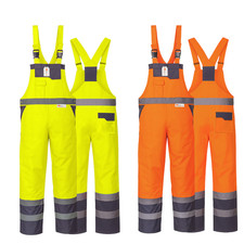 Hi Vis Bib & Brace Overalls