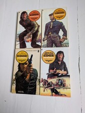 Set Of 4 George G Gilman Western Hero Edge Books