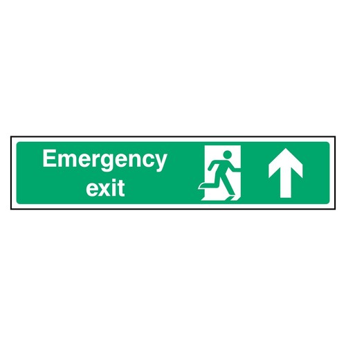 Emergency exit sign or - exit,