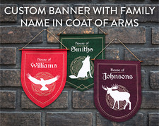Medieval Style Family Banner