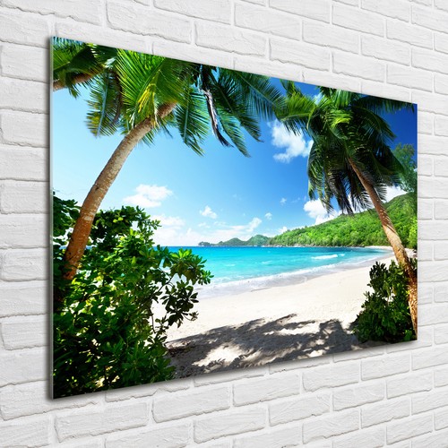 Glass picture wall art print