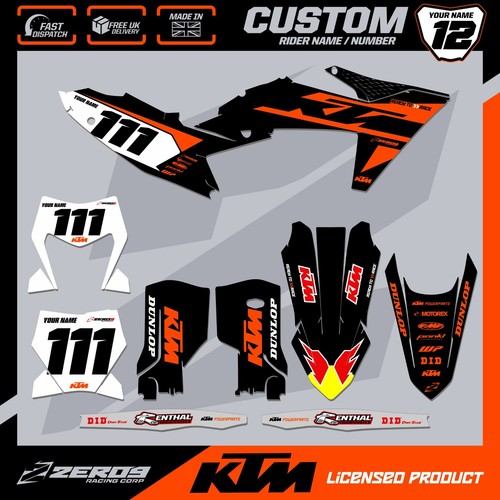 Ktm motocross graphics - ktm, graphics,