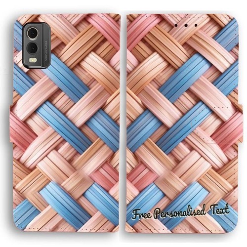 Personalised text wallet phone - text,
