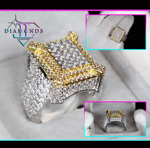 Simulated diamond ring - simulated,