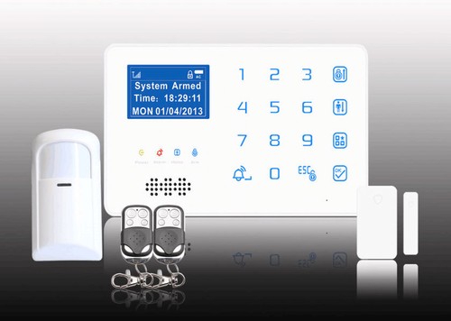 Burglar alarm system home - burglar,