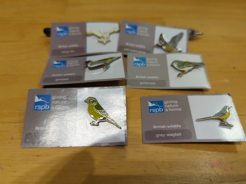 Rspb pin badges - rspb, x