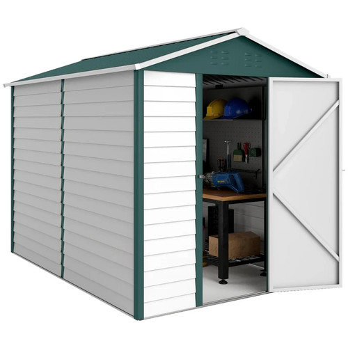 Metal outdoor garden shed - metal,