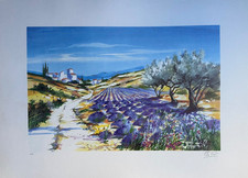 ELLA FORT ORIGINAL LITHOGRAPH