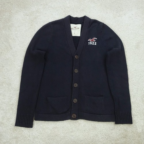 Hollister cardigan mens - cardigan, large