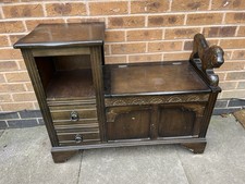 VINTAGE TELEPHONE TABLE SEAT