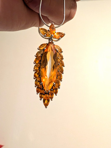 Sterling silver 925 citrine - sterling,