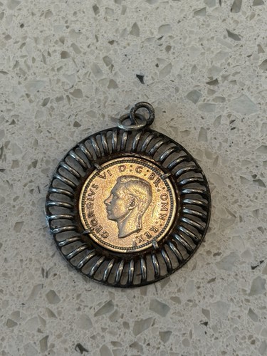 Vintage silver 1937 george - silver,