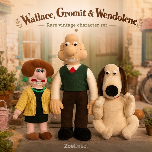 Wallace gromit 40cm - wallace, &