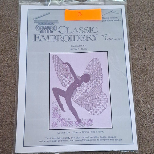 Classic embroidery bw142 - bw142, fairy