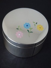 Art Deco Sterling Solid Silver Enamel Stamp Box Roll Holder Not Scrap 56g