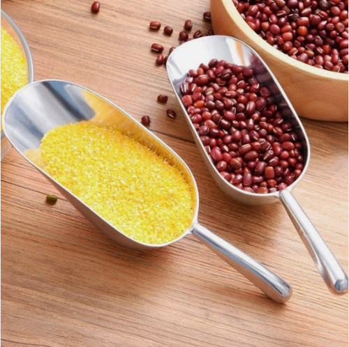 Aluminium metal scoop - metal,