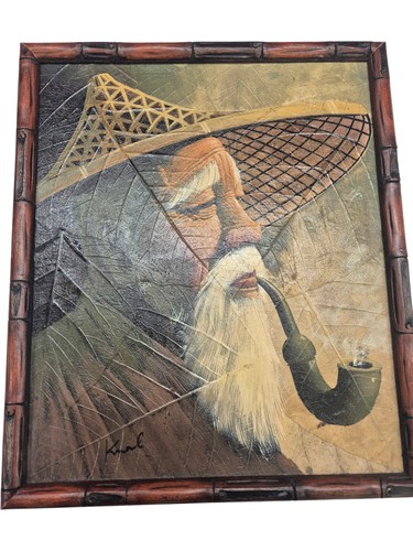 Handcrafted vintage painting - handcrafted,