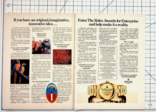 1983 rolex awards for - 1983,