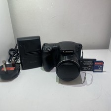 Canon PowerShot SX420 IS 20.0 MP Compact Digital Camera - Charger & Sd Card