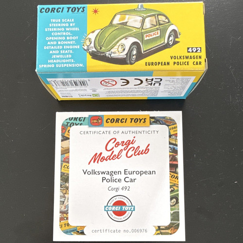 Corgi toys model club - corgi,