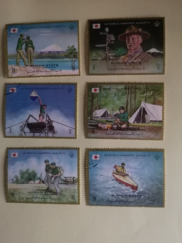 Ajman 1971 world scout - 6,