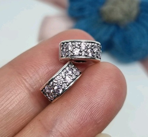 New genuine pandora pink pave - pink,