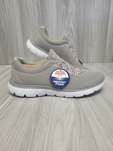 Skechers grey pink - skechers,