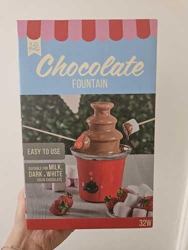 Chocolate fountain easy use - chocolate, to