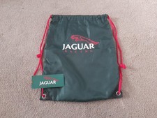 NEW GENUINE JAGUAR RACING F1  DRAWSTRING BAG XJS XJ XK8 XF X300 X308 XJ6 F-TYPE