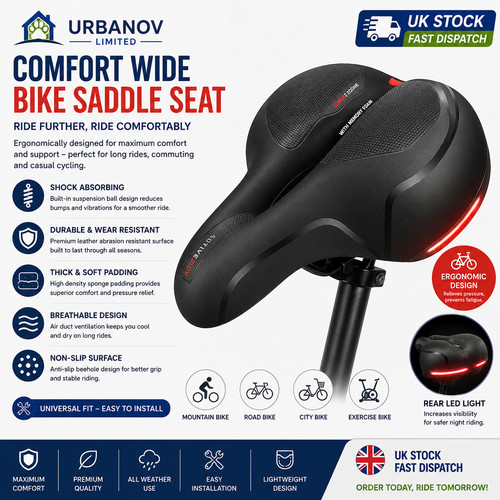Comfort wide big bum - big, bike