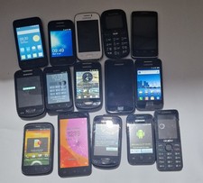 Joblot Of 15x Working & Untested Old Mobile Phones With Batteries Job Lot