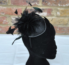 Marc Taylor FASCINATOR Black