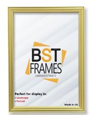A1 A2 A3 A4 A5 Modern Thin Gold Colour Picture Frame Photo Frame Poster Frames