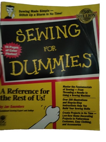 Sewing for dummies - sewing,