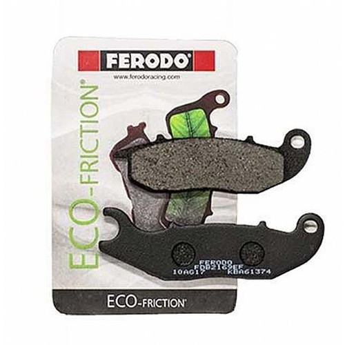 Pair brake pads - , front