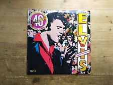 Elvis 40 Greatest Excellent 2 x PINK Vinyl LP Record Album RCA PL42691 & Booklet