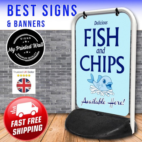 Fish and chips pavement - fish,