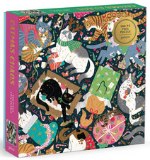 Galison Catmas Chaos 500 piece