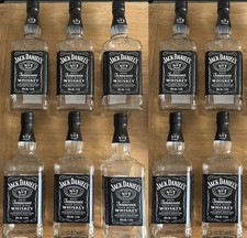 10 x Empty Jack Daniels 1