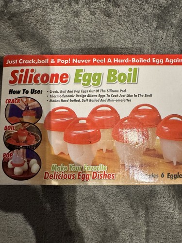 Silicone egg boiler - silicone,