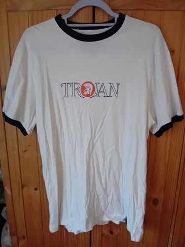 Trojan records ringer shirt - records,